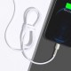 Дата кабель USB 2.0 AM to Lightning 2.0m Cafule Series Metal 2.4A White Baseus (CALJK-B02) Дата кабель USB 2.0 AM to Lightning 2.0m Cafule Series Metal 2.4A White Baseus (CALJK-B02)