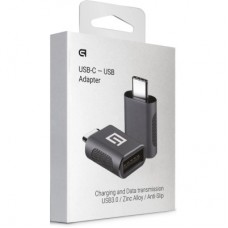 Дата кабель OTG USB-C to USB-A Space Grey Armorstandart (ARM69356) Дата кабель OTG USB-C to USB-A Space Grey Armorstandart (ARM69356) - Фото