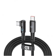 Дата кабель USB-C to USB-C 1.2m 90-degree 100W black Armorstandart (ARM75870)