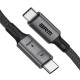 Дата кабель USB-C to USB-C 1.0m USB4 40Gbps 240W 8K60Hz black Armorstandart (ARM81921) Дата кабель USB-C to USB-C 1.0m USB4 40Gbps 240W 8K60Hz black Armorstandart (ARM81921)