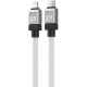 Дата кабель USB-C to Lightning 2.0m CoolPlay Fast Charging 20W white Baseus (CAKW000102) Дата кабель USB-C to Lightning 2.0m CoolPlay Fast Charging 20W white Baseus (CAKW000102)