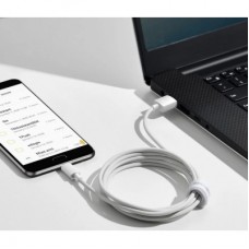 Дата кабель USB 2.0 AM to Micro 5P Simple WisdomKit (2PCS) 1.5m 2.1A white Baseus (TZCAMZJ-02) - Фото