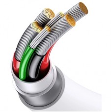 Дата кабель USB 2.0 AM to USB-C 2.0m Superior Fast Charging 60W white Baseus (CAYS001002) - Фото