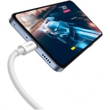 Дата кабель USB 2.0 AM to USB-C 2.0m Superior Fast Charging 60W white Baseus (CAYS001002) - Фото