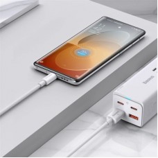 Дата кабель USB 2.0 AM to USB-C 2.0m Superior Fast Charging 60W white Baseus (CAYS001002) - Фото