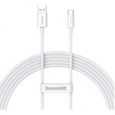 Дата кабель USB 2.0 AM to USB-C 2.0m Superior Fast Charging 60W white Baseus (CAYS001002)