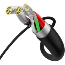 Дата кабель USB 2.0 AM to Micro 5P 2.0m Superior Fast Charging 2A black Baseus (CAMYS-A01) - Фото