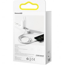 Дата кабель USB 2.0 AM to Micro 5P 2.0m Superior Fast Charging 2A white Baseus (CAMYS-A02) - Фото
