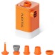 Фонарь Flextail Max Pump 2 Plus з функцією насосу та powerbank помаранчевий (MP2PL4800-OG-i)