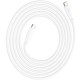 Дата кабель USB-C to USB-C 2.0m 100 W TPE X93 white HOCO (6931474790729)