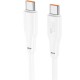 Дата кабель USB-C to USB-C 2.0m 100 W TPE X93 white HOCO (6931474790729)