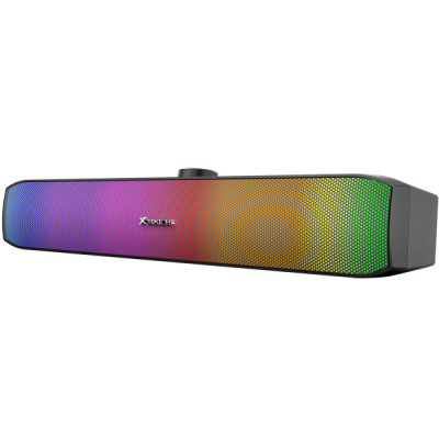 Акустична система Xtrike ME SK-605 USB+3.5 мм RGB Black (SK-605)