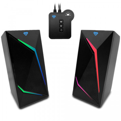 Акустическая система Media-Tech Cobra PRO URION LED Light Black (MT3172)