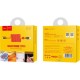 Дата кабель USB 2.0 AM to Lightning 1.0m 2A silicone X21 black+red HOCO (6957531071372)