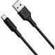 Дата кабель USB 2.0 AM to Micro 5P 1.0m 2 A PVC X25 black HOCO (6957531080121)