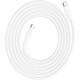 Дата кабель USB-C to USB-C 2.0m 240W TPE X93 white HOCO (6931474790743)