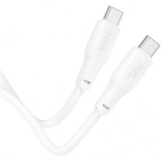 Дата кабель USB-C to USB-C 2.0m 240W TPE X93 white HOCO (6931474790743) - Фото
