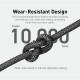 Дата кабель USB-C to USB-C 0.9m 140W bio-nylon 544 black Anker (A80F5H11)