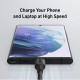 Дата кабель USB-C to USB-C 0.9m 140W bio-nylon 544 black Anker (A80F5H11)