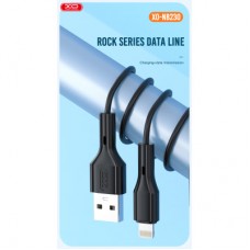 Дата кабель USB 2.0 AM to Lightning 1.0m Rock XO (NB230_L_White) - Фото