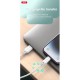 Дата кабель USB 2.0 AM to USB-C 1.0m braided white XO (NB235_C_White) Дата кабель USB 2.0 AM to USB-C 1.0m braided white XO (NB235_C_White)