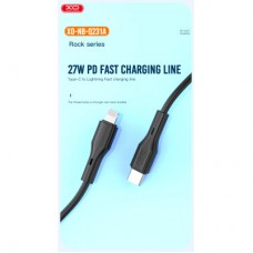 Дата кабель USB-C to Lightning 1.0m 27W Rock XO (NBQ231A_White) - Фото