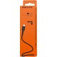 Дата кабель USB 2.0 AM to Micro 5P 1.0m 2 A PVC BX16 black BOROFONE (6957531099499)