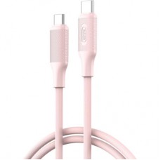 Дата кабель USB-C to USB-C NBQ265B-CC pink XO (NB-Q265B-CC.pink)