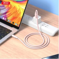Дата кабель USB-C to USB-C NBQ265B-CC pink XO (NB-Q265B-CC.pink) - Фото