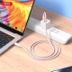 Дата кабель USB-C to USB-C NBQ265B-CC pink XO (NB-Q265B-CC.pink) Дата кабель USB-C to USB-C NBQ265B-CC pink XO (NB-Q265B-CC.pink)