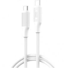 Дата кабель USB-C to USB-C NBQ265B-CC white XO (NB-Q265B-CC.white)