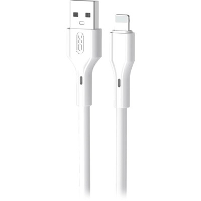 Дата кабель USB 2.0 AM to Lightning NB230-AI white XO (NB230-AI.white)