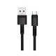 Дата кабель USB 2.0 AM to USB-C NBQ166-AC black XO (NB-Q166-AС.black)