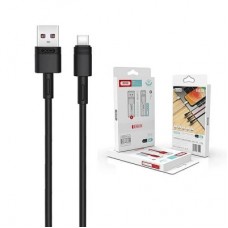 Дата кабель USB 2.0 AM to USB-C NBQ166-AC black XO (NB-Q166-AС.black) - Фото