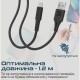 Дата кабель USB 2.0 AM to Lightning 1.2m 2.4A PowerLink-Ai120 black Promate (powerlink-ai120.black)