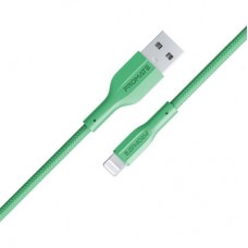 Дата кабель USB 2.0 AM to Lightning 1.0m 2A xCord-Ai green Promate (xcord-ai.green) - Фото