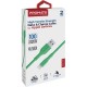 Дата кабель USB 2.0 AM to Lightning 1.0m 2A xCord-Ai green Promate (xcord-ai.green)