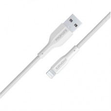 Дата кабель USB 2.0 AM to Lightning 2.0m 2A xCord-Ai200 white Promate (xcord-ai200.white) - Фото