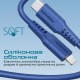 Дата кабель USB-C to Lightning 2.0m 3A PowerLink-200 blue Promate (powerlink-200.blue)