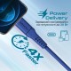 Дата кабель USB-C to Lightning 2.0m 3A PowerLink-200 blue Promate (powerlink-200.blue)