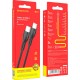 Дата кабель USB-C to USB-C 1.0m 60 W Triumph BX51 black BOROFONE (6931474751669)