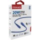 Дата кабель USB-C to Lightning 3.0m 3A PowerLink-300 blue Promate (powerlink-300.blue)