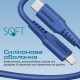 Дата кабель USB-C to Lightning 3.0m 3A PowerLink-300 blue Promate (powerlink-300.blue)