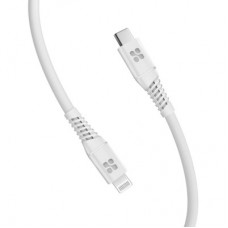 Дата кабель USB-C to Lightning 1.2m 20W PD MFi POWERLINE-CI120 black Promate (powerline-ci120.white) - Фото