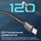 Дата кабель USB-C to USB-C 1.2m 60W PD FletchLink-CC black Promate (fletchlink-cc.black)