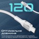 Дата кабель USB-C to USB-C 1.2m 60W PD FletchLink-CC grey Promate (fletchlink-cc.grey)
