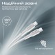 Дата кабель USB-C to USB-C 2.0m 3A xCord-CC200 white Promate (xcord-cc200.white)