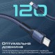Дата кабель USB-C to USB-C 1.2m 60W PD FletchLink-CC blue Promate (fletchlink-cc.blue)