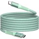 Дата кабель USB-C to USB-C 1.2m Magnetic 60 W green Verbatim (31864)