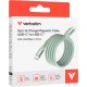 Дата кабель USB-C to USB-C 1.2m Magnetic 60 W green Verbatim (31864) Дата кабель USB-C to USB-C 1.2m Magnetic 60 W green Verbatim (31864)